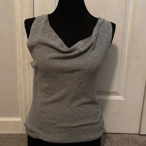 Cowl neck tank
